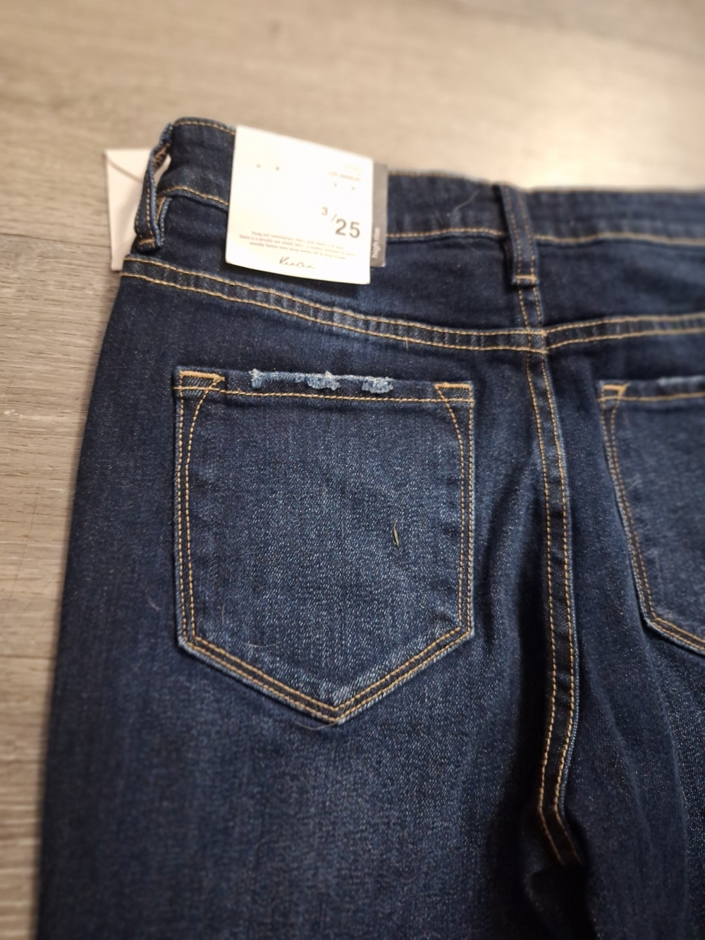 NWT KanCan Dark Blue High Rise Flare Jeans - Picture 7 of 10